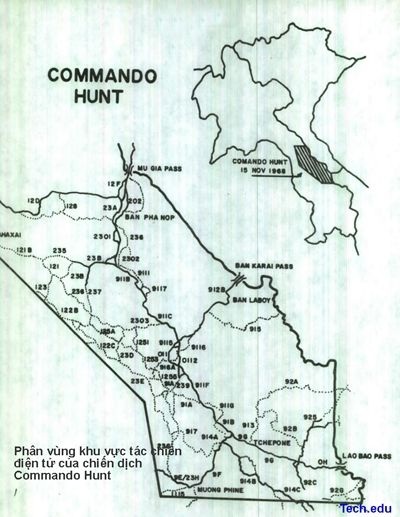 Giải mật chiến tranh điện tử Mỹ ở Việt Nam (kỳ I) - 12 Vùng tác chiến điện tử và không kích đường Trường Sơn bằng không quân..