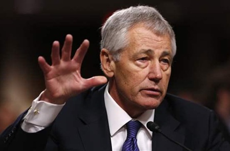 Bộ trưởng quốc phòng Mỹ: Đã sẵn sàng tấn công Syria - 1 Bộ trưởng quốc phòng Mỹ Chuck Hagel.