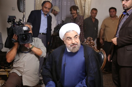 Tổng thống Iran tuyên bố không bao giờ chế tạo vũ khí hạt nhân - 1 Tân Tổng thống Iran Hassan Rouhani trong cuộc phỏng vấn của đài NBC ngày 18/9.