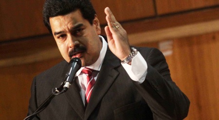 Mỹ cấm chuyên cơ của Tổng thống Venezuela vào không phận - 1 Tổng thống Venezuela Nicolas Maduro.
