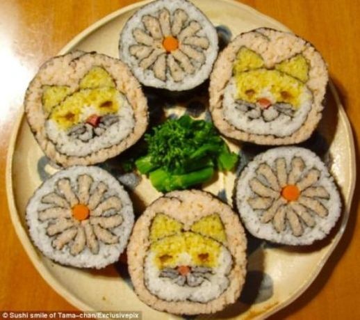 Sushi đa hình thù vừa lạ, vừa đẹp - 4 Nguyễn Thúy