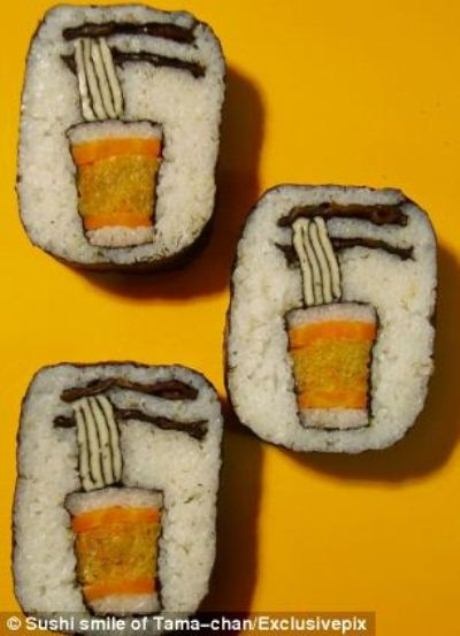 Sushi đa hình thù vừa lạ, vừa đẹp - 6 Nguyễn Thúy