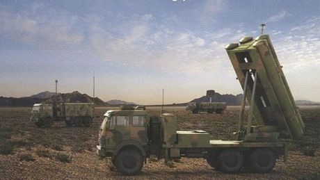 Nga “vùi dập” hệ thống phòng không mới của Trung Quốc - 3 Hiển thị trực quan tên lửa phòng không DK-9C/PL-9C và DK-10/PL-12 thuộc hệ thống phòng không LS-2