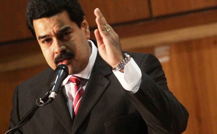Venezuela trục xuất 3 nhà ngoại giao Mỹ - 1 Tổng thống Venezuela Nicolas Maduro.