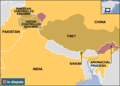 Ấn Độ xây dựng 14 tuyến đường sắt chiến lược đối phó Trung Quốc, Pakistan - 2 Ấn Độ có đường biên giới dài với Trung Quốc và Pakistan.