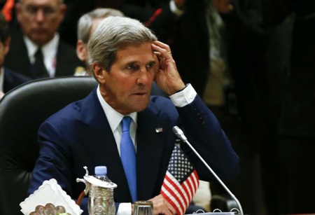 Ngoại trưởng Mỹ John Kerry.