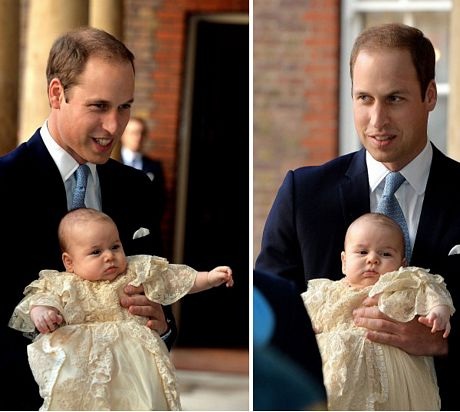 Tổng giám mục xứ Canterbury Justin Welby làm lễ rửa tội cho Hoàng tử George.