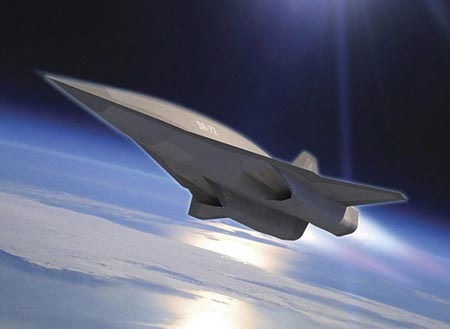 Mô phỏng máy bay thám siêu thanh không người lái SR-72.