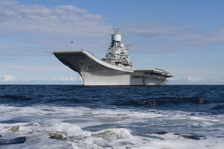 Chuyên gia Trung Quốc bình luận về tàu sân bay Ấn Độ - 1 Tàu sân bay “Vikramaditya”. Ảnh: Internet