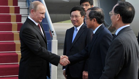 Báo chí Nga đưa tin về chuyến thăm Việt Nam của Tổng thống Putin - 1 Báo chí Nga đưa tin về chuyến thăm Việt Nam của Tổng thống Putin