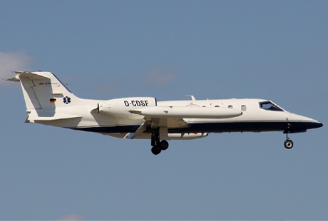 Một chiếc máy bay Learjet. (Ảnh minh họa)