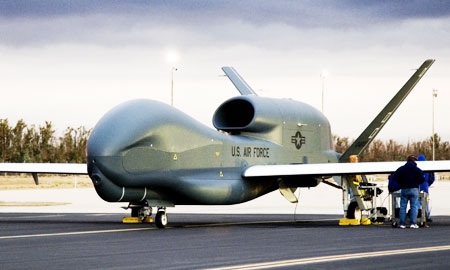 Máy bay do thám Global Hawk của Mỹ.