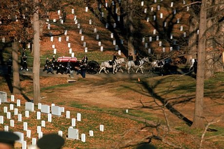 Biển người đưa tiễn John F Kennedy nửa thế kỷ trước