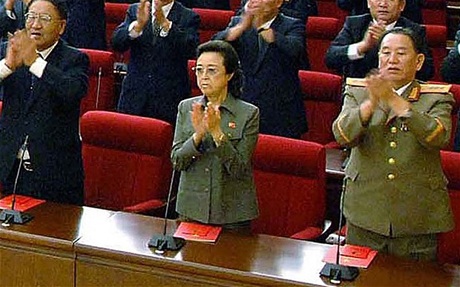 Bà Kim Yo-jong tại một hội nghị của đảng Lao động Triều Tiên ở Bình Nhưỡng năm 2010.