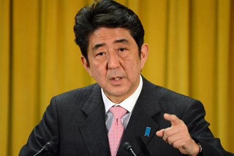 Thủ tướng Nhật Shinzo Abe tới thăm đền chiến tranh Yasukuni - 1 Thủ tướng Nhật Bản Shinzo Abe.