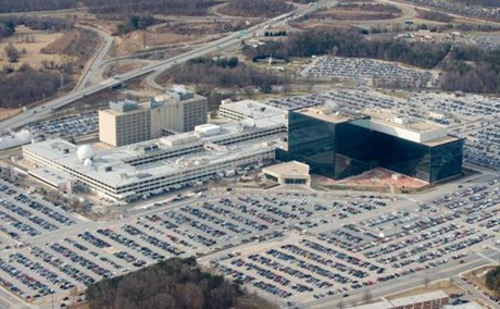 Tình báo Mỹ theo dõi các mạng cáp quang xuyên biển Âu-Á - 1 Trụ sở của NSA tại Fort Meade, bang Maryland, Mỹ.