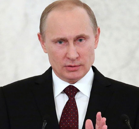 Putin giành danh hiệu “Con người quốc tế của năm” - 1 Tổng thống Nga Vladimir Putin.