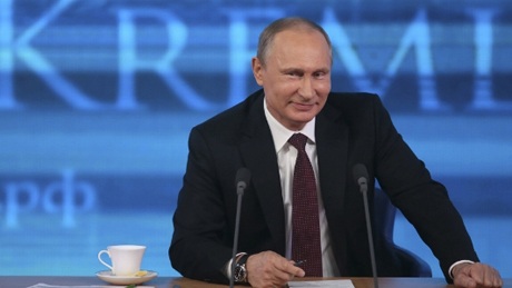 Ẩn ý của Putin khi thả kẻ thù số một? - 1 Tổng thống Vladimir Putin tại cuộc họp báo hôm 19/12.