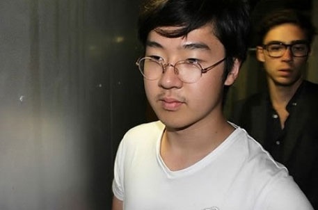 Cháu trai Kim Jong-un được cảnh sát Pháp bảo vệ - 1 Kim Han-sol tại Đại học Sciences-Po hồi tháng 8.