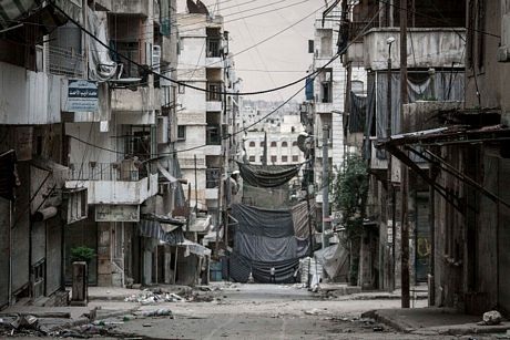 Toàn cảnh lễ tang cựu Thủ tướng Anh Thatcher tại nhà thờ St Paul ở London nhìn từ trên cao.