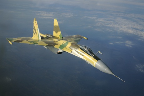 Chiến đấu cơ Su-35 của Nga.