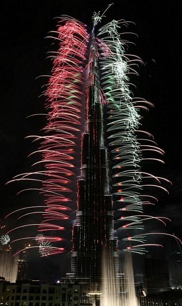 Dubai lập kỷ lục màn bắn pháo hoa lớn nhất thế giới - 3 An Bình