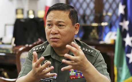 Tướng Philippines cam kết bảo vệ ngư dân khỏi sự hăm dọa của Trung Quốc - 1 Tướng Emmanuel Bautista.