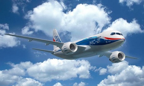 Nga chi 4,6 tỷ USD phát triển máy bay chở khách tiên tiến - 1 Đồ họa của máy bay MS-21.