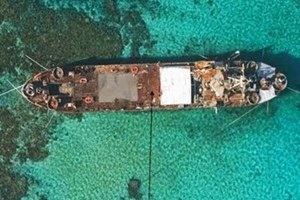 Tàu Philippines chọc thủng sự phong tỏa của Trung Quốc - 1 Tàu Philippines ở Second Thomas Shoal