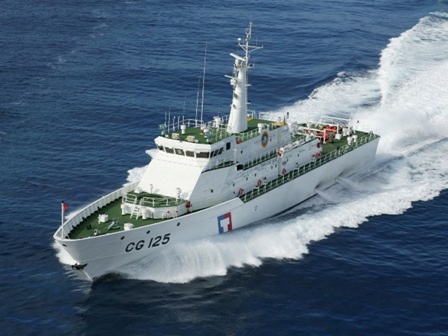 Một tàu của lực lượng bảo vệ bờ biển Đài Loan.