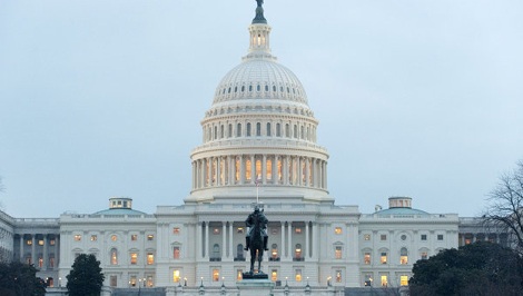 Mỹ muốn loại Nga khỏi G8 - 1 Trụ sở quốc hội Mỹ tại Washington.