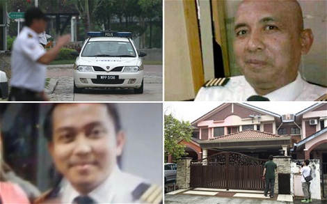 Malaysia: 25 quốc gia tham gia tìm kiếm máy bay mất tích - 2 Cảnh sát đã khám xét nhà của 2 phi công.