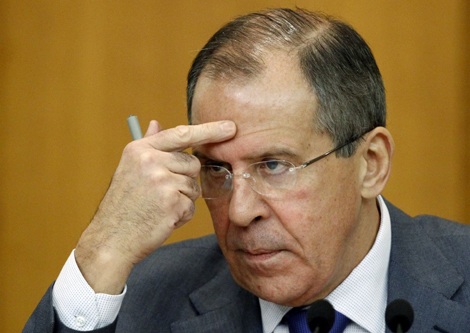 Nga dọa trả đũa Nhật vụ cấm thị thực - 1 Ngoại trưởng Nga Sergey Lavrov.