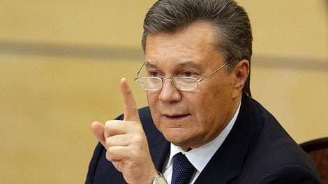 Tổng thống Ukraine bị lật đổ Viktor Yanukovych.