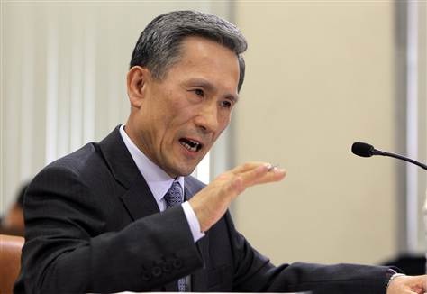 Bộ trưởng Quốc phòng Hàn Quốc Kim Kwan-jin.