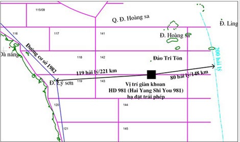 Trung Quốc đang có âm mưu “lãnh thổ quốc gia di động”
