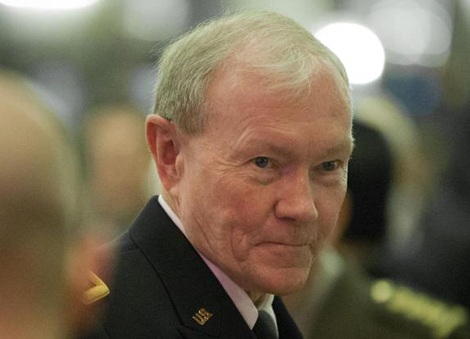 Tướng Mỹ: Trung Quốc thường xuyên thách thức máy bay Mỹ  - 1 Tổng Tham mưu trưởng Liên quân Mỹ, Tướng Martin Dempsey.