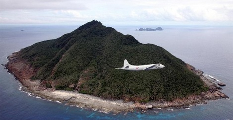 Quần đảo tranh chấp Senkaku/Điếu Ngư ở Hoa Đông.