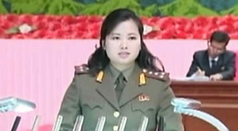 Bạn gái cũ ông Kim Jong-un “tái xuất” sau tin đồn bị xử tử - 1 Cô Hyon Song-wol xuất hiện trên truyền hình quốc gia Triều Tiên.