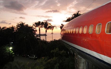 Máy bay Boeing cũ thành khách sạn hạng sang