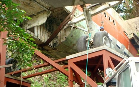 Một phòng tắm của khách sạn.