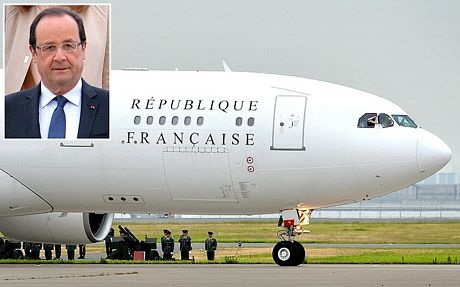 Tổng thống Pháp Francis Hollande sử dụng một chiếc Airbus A330-223 làm chuyên cơ.