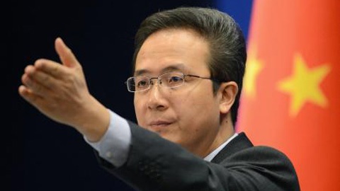 Trung Quốc lợi dụng ngày D-Day để chỉ trích Nhật - 1 Người phát ngôn Bộ ngoại giao Trung Quốc Hồng Lỗi.