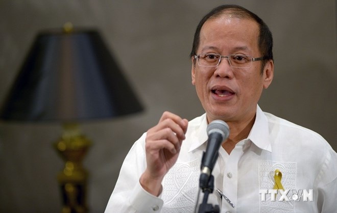 Manila kêu gọi 4 nước ASEAN thống nhất cách đối phó Trung Quốc - 1 Tổng thống Philippine Benigno Aquino. (Nguồn:AFP/TTXVN)