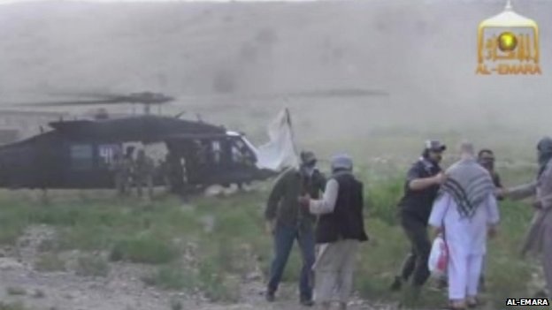 Taliban công bố video phóng thích tù nhân Mỹ - 1 Taliban công bố video phóng thích tù nhân Mỹ