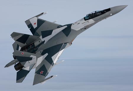 Chiến đấu cơ Su-35 của NGa.