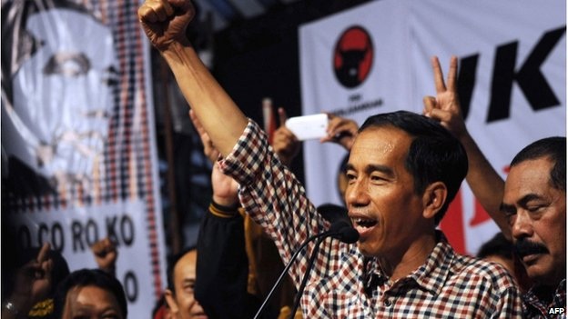 Ứng viên Joko Widodo.