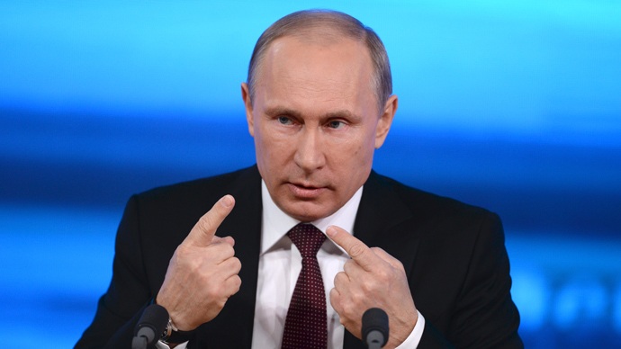 Nga trả đũa EU bằng lệnh cấm nhập khẩu - 1 Tổng thống Nga Vladimir Putin.