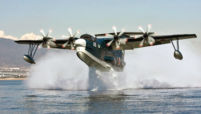 Thủy phi cơ US-2 do Nhật Bản chế tạo.