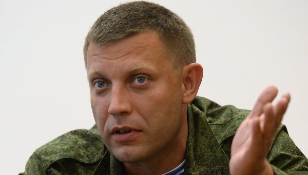 Lãnh đạo ly khai cam kết mở hành lang nhân đạo ở đông Ukraine - 1 Thủ tướng Cộng hòa Nhân dân Donetsk tự xưng Alexander Zakharchenko.
